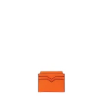 Valextra 4CC Card Case in Lobster Red | Wallets & Purses | Coveti