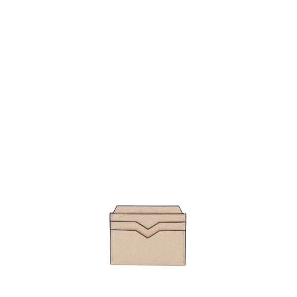 Valextra 4CC Card Case in Powder Pink | Wallets & Purses | Coveti
