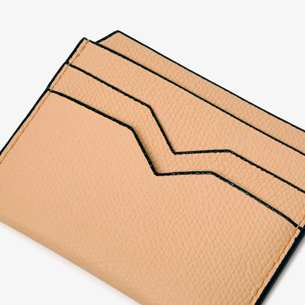 Valextra 4CC Card Case in Sunset Orange | Wallets & Purses | Coveti