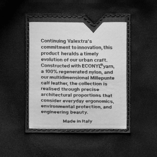 Valextra Assoluto Backpack in Black | Men Bags | Coveti