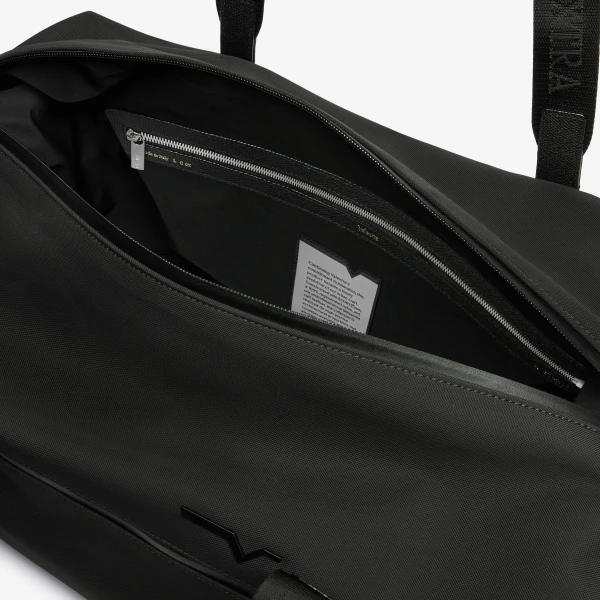 Valextra Assoluto Duffle Bag in Black | Men Bags | Coveti