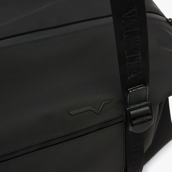 Valextra Assoluto Duffle Bag in Black | Men Bags | Coveti