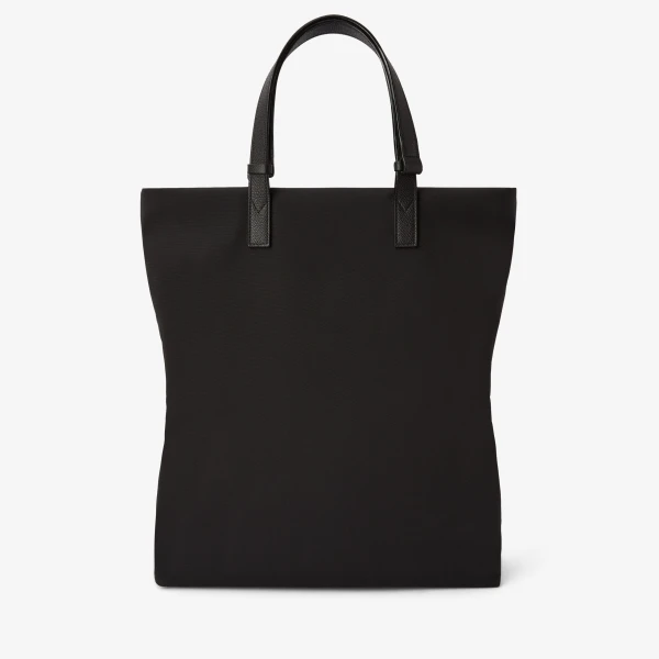 Valextra Assoluto Tote Bag in Black | Men Bags | Coveti