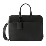 Valextra Avietta Travel Bag Two Chambers in Black | Men Bags | Coveti