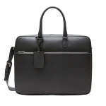 Valextra Avietta Travel Bag Two Chambers in Smokey Grey | Totes & Top-Handle Bags | Coveti