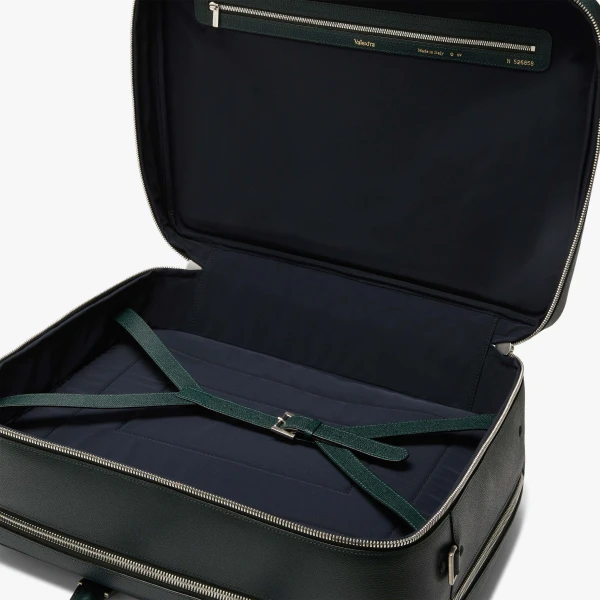 Valextra Avietta Travel Bag Two Chambers in Valextra Green | Totes & Top-Handle Bags | Coveti