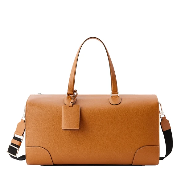 Babila Boston Travel Bag in Havana Brown
