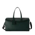 Valextra Babila Boston Travel Bag in Valextra Green | Men Bags | Coveti
