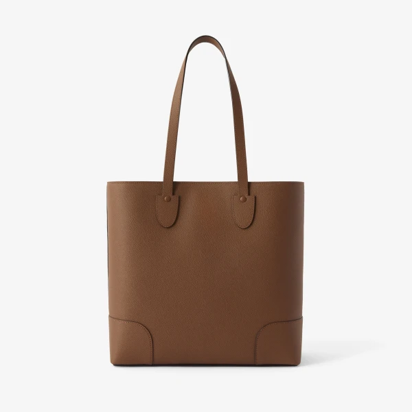 Valextra Babila Tote Medium Bag in Chocolate Brown | Men Bags | Coveti
