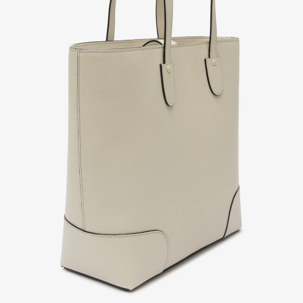 Valextra Babila Tote Mini Bag in Linen Grey | Men Bags | Coveti