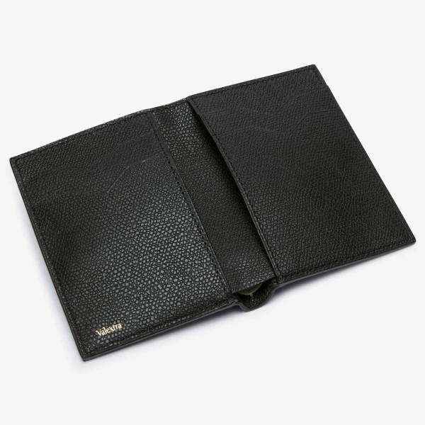 Valextra Bifold Wallet 4CC in Black | Wallets & Purses | Coveti