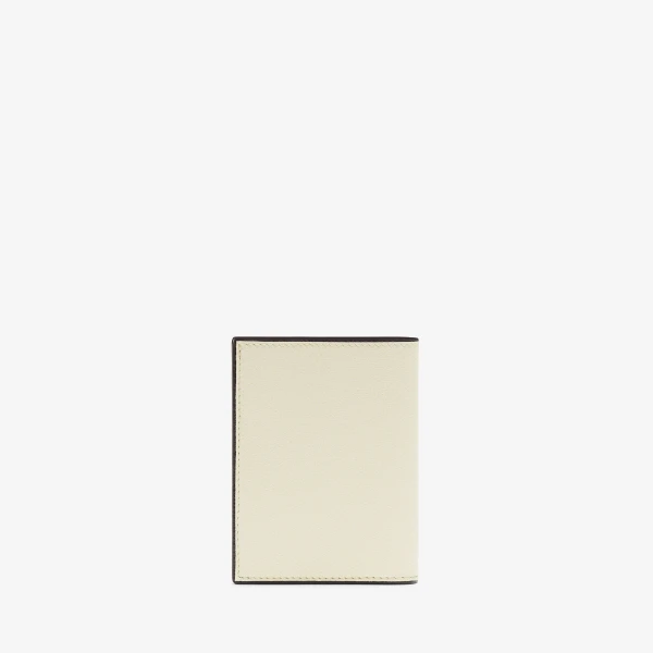 Valextra Bifold Wallet 4CC in Pergamena White | Wallets & Purses | Coveti