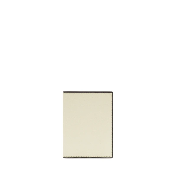 Valextra Bifold Wallet 4CC in Pergamena White | Wallets & Purses | Coveti