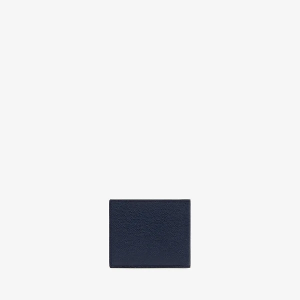 Valextra Bifold Wallet 6CC in Dark Blue | Cases | Coveti