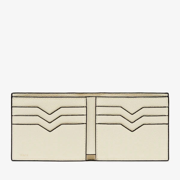 Valextra Bifold Wallet 6CC in Pergamena White | Cases | Coveti
