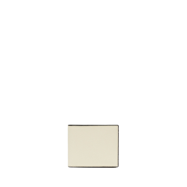 Valextra Bifold Wallet 6CC in Pergamena White | Cases | Coveti