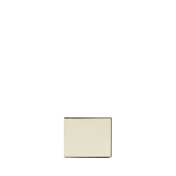 Valextra Bifold Wallet 6CC in Pergamena White | Cases | Coveti