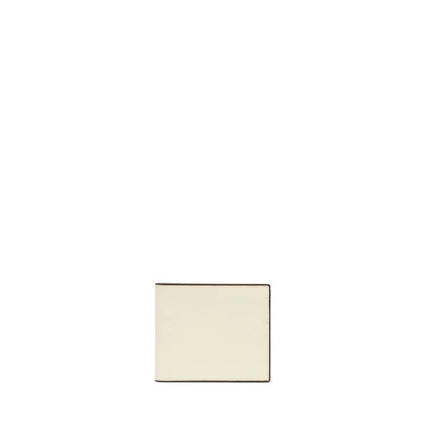 Valextra Bifold Wallet 6CC in Pergamena White | Wallets & Purses | Coveti