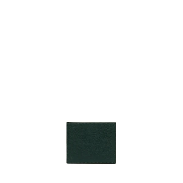 Bifold Wallet 6CC in Valextra Green