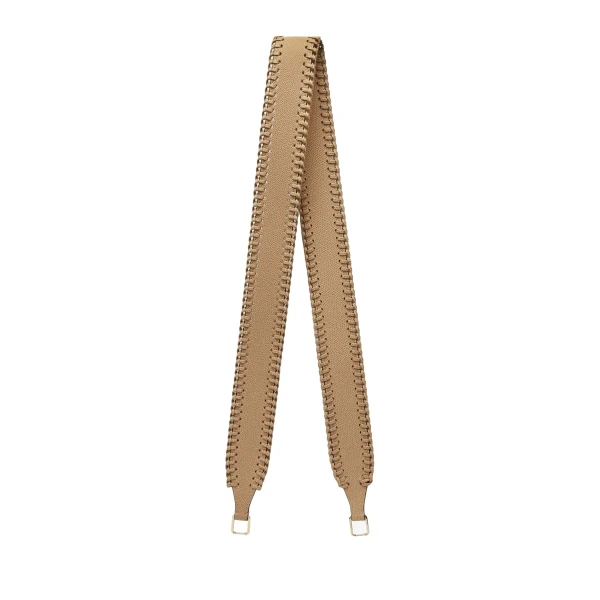 Braided Shoulder Strap in Cashmere Beige