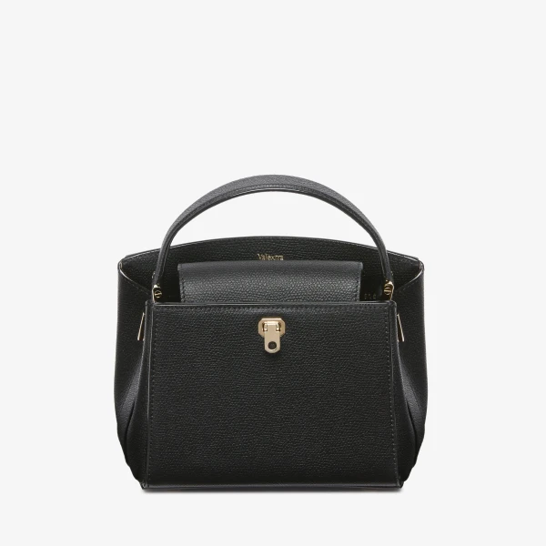 Valextra Brera Crossbody Micro Bag in Black | Shoulder & Crossbody Bags | Coveti