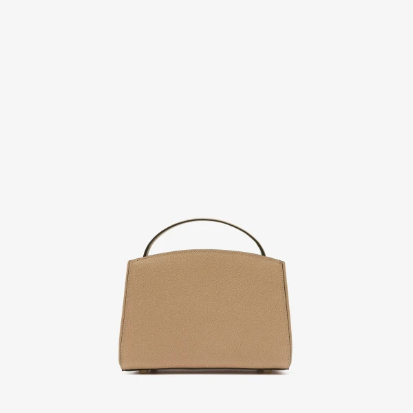 Valextra Brera Crossbody Micro Bag in Cashmere Beige | Shoulder & Crossbody Bags | Coveti