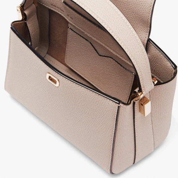 Valextra Brera Crossbody Micro Bag in Nude Pink | Shoulder & Crossbody Bags | Coveti