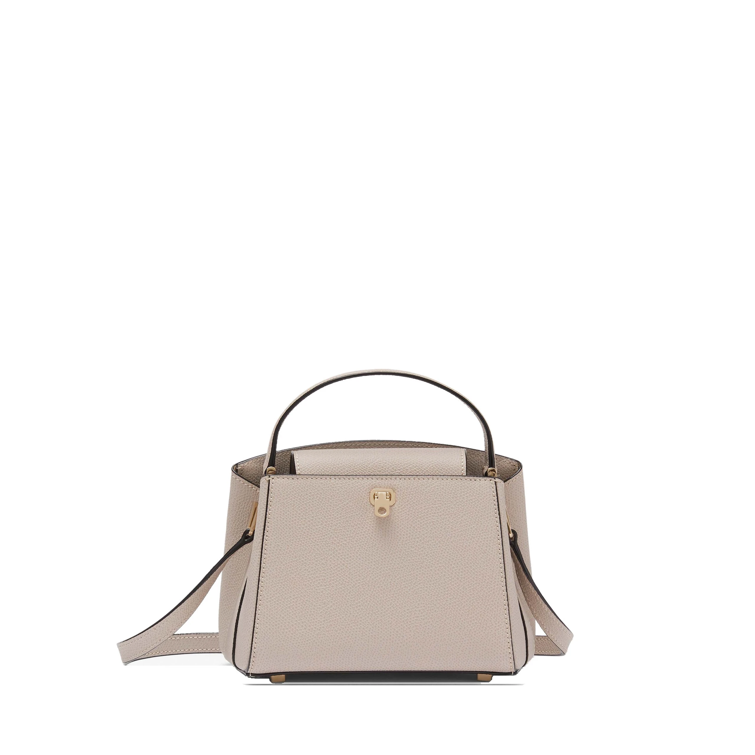 Valextra Brera Crossbody Micro Bag in Nude Pink Valextra Brera Crossbody Micro Bag in Nude Pink | Shoulder & Crossbody Bags | Coveti