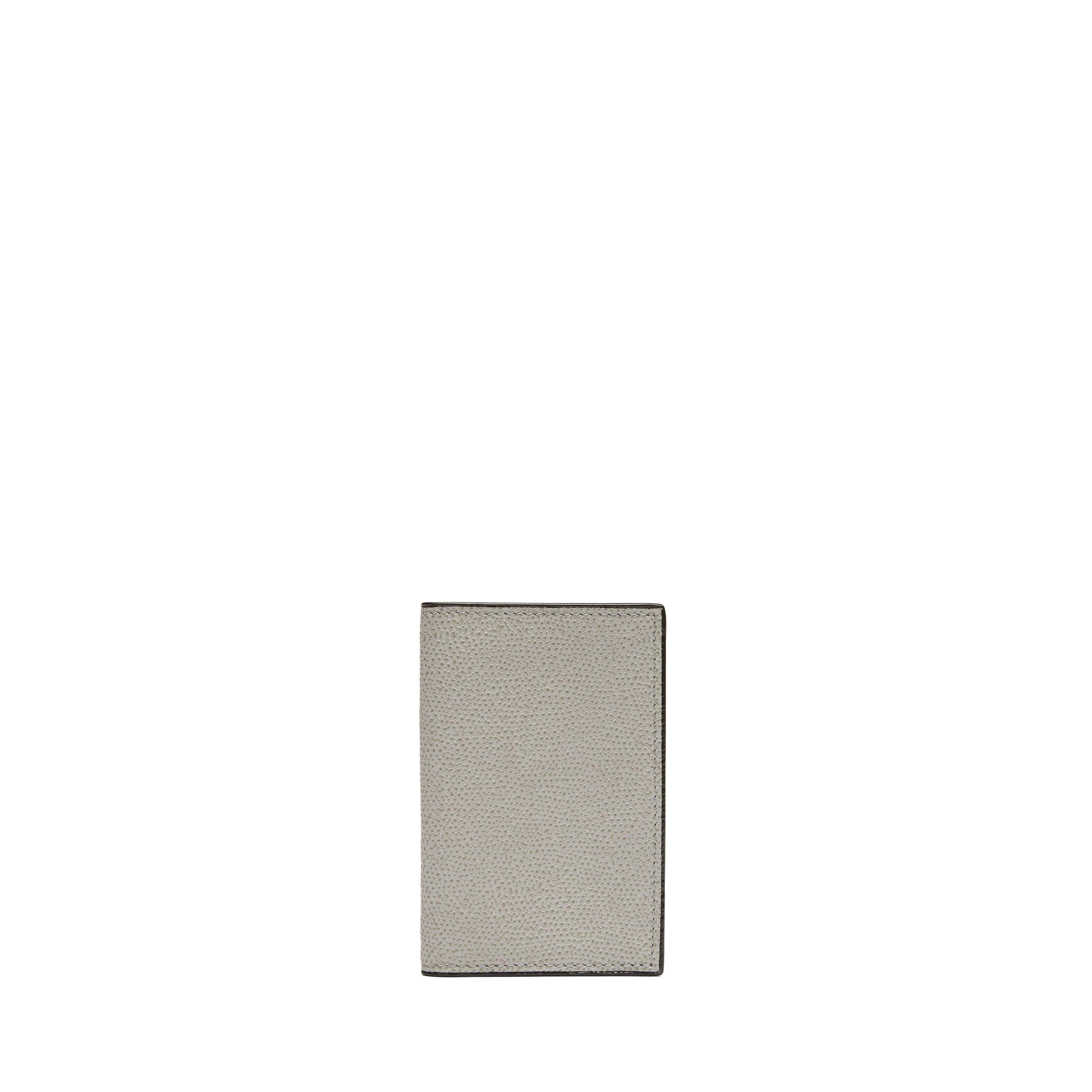 Valextra Card Case Onda in Ash Grey Valextra Card Case Onda in Ash Grey | Wallets & Purses | Coveti