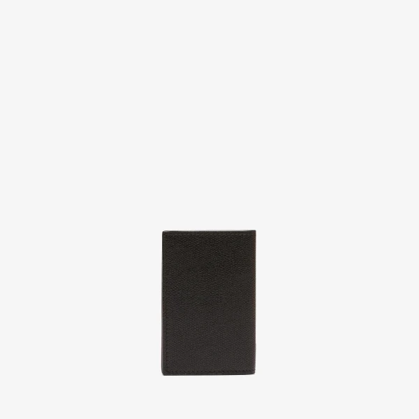 Valextra Card Case Onda in Black | Cases | Coveti