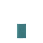 Valextra Card Case Onda in Bottle Green | Wallets & Purses | Coveti