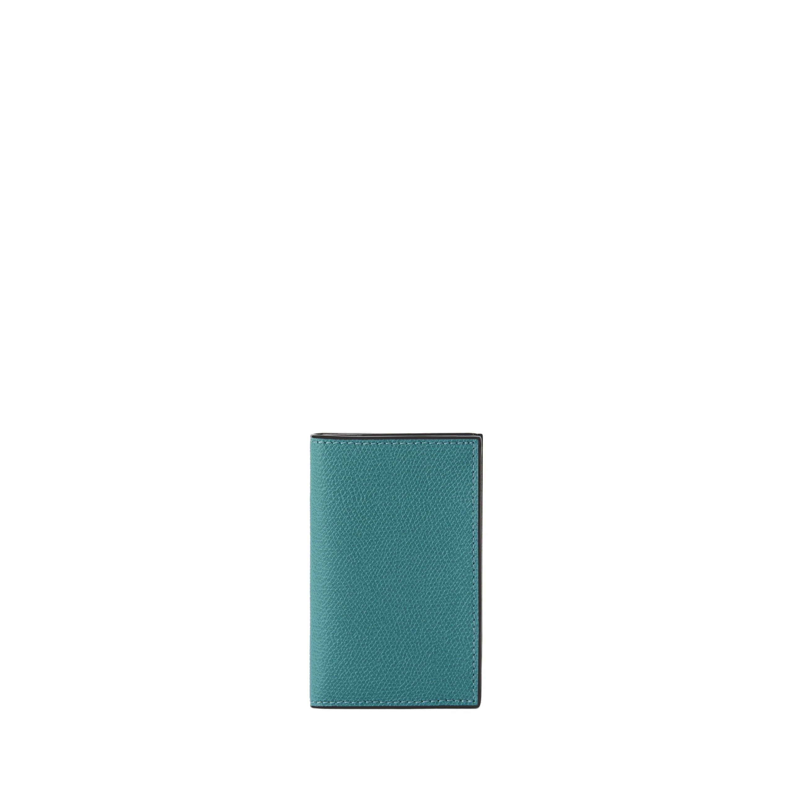 Valextra Card Case Onda in Bottle Green Valextra Card Case Onda in Bottle Green | Wallets & Purses | Coveti