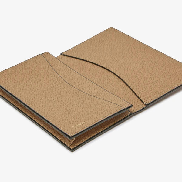 Valextra Card Case Onda in Cashmere Beige | Wallets & Purses | Coveti