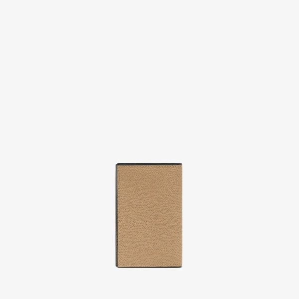 Valextra Card Case Onda in Cashmere Beige | Wallets & Purses | Coveti