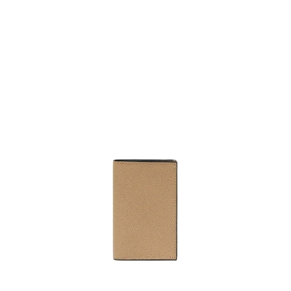 Valextra Card Case Onda in Cashmere Beige | Wallets & Purses | Coveti
