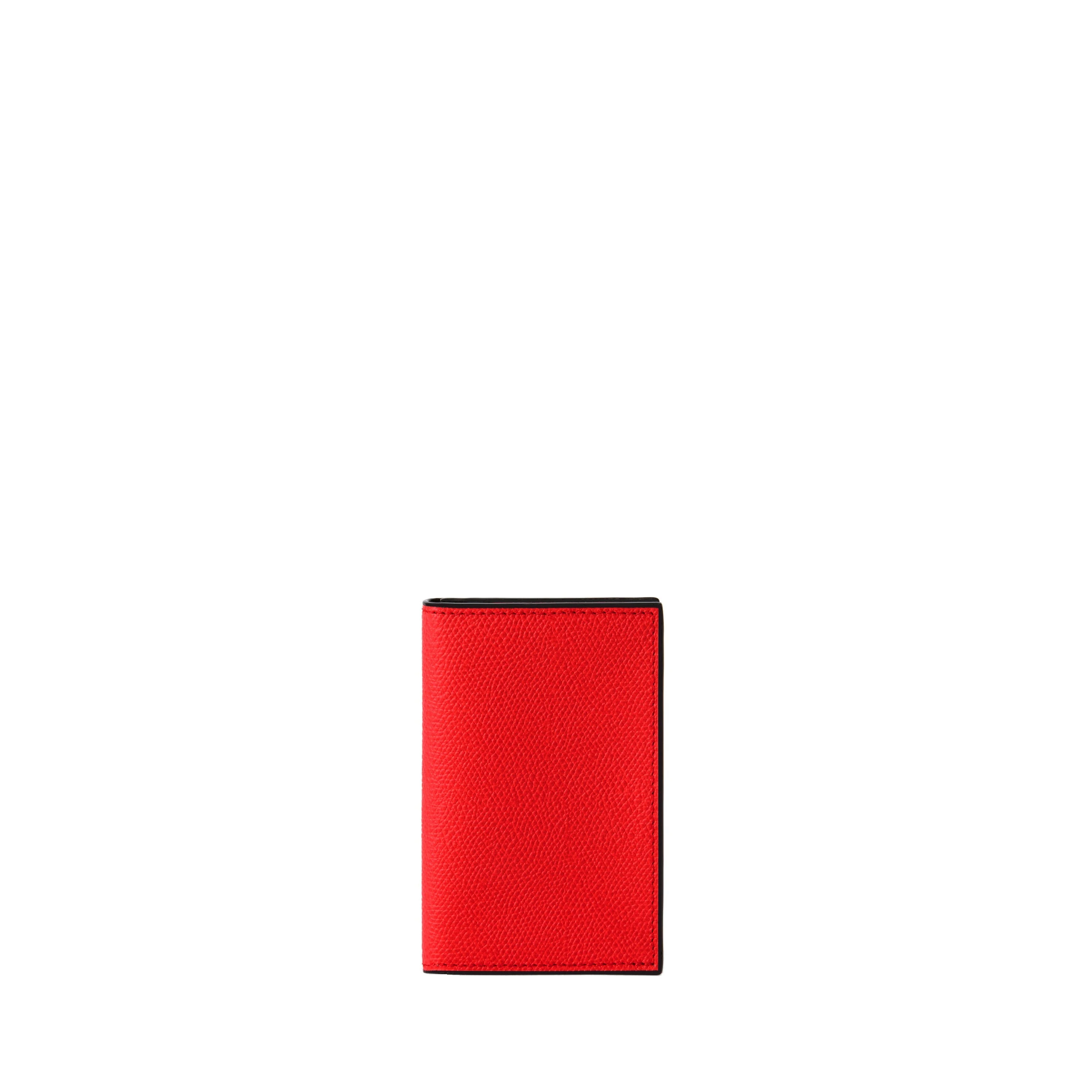 Valextra Card Case Onda in Crimson Red Valextra Card Case Onda in Crimson Red | Wallets & Purses | Coveti