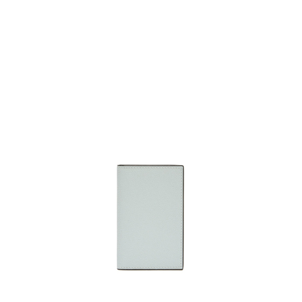 Valextra Card Case Onda in Ice | Wallets & Purses | Coveti