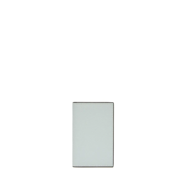 Valextra Card Case Onda in Ice | Wallets & Purses | Coveti