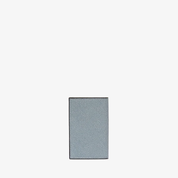 Valextra Card Case Onda in Niagara Blue | Cases | Coveti