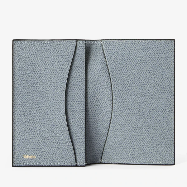 Valextra Card Case Onda in Niagara Blue | Cases | Coveti