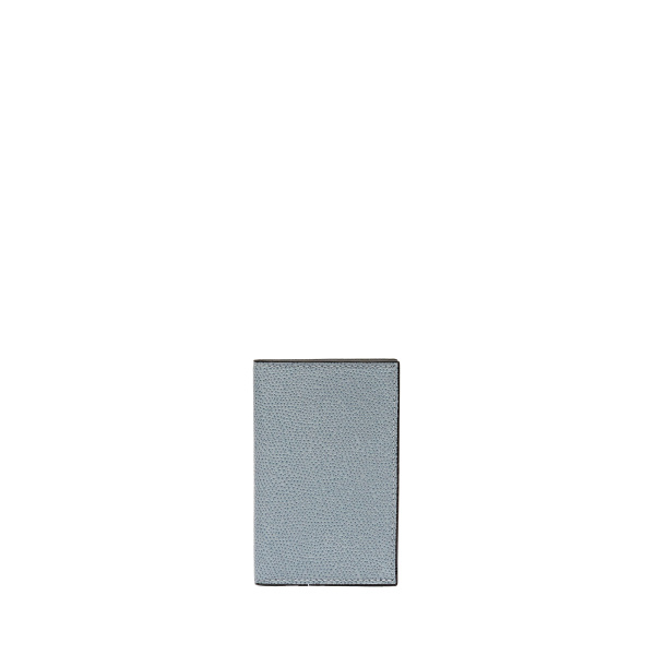 Valextra Card Case Onda in Niagara Blue | Cases | Coveti