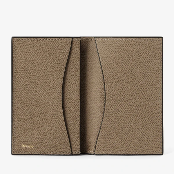 Valextra Card Case Onda in Oyster Brown | Wallets & Purses | Coveti