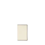 Valextra Card Case Onda in Pergamena White and Black | Wallets & Purses | Coveti
