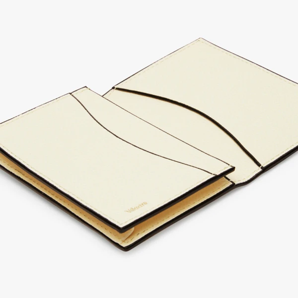 Valextra Card Case Onda in Pergamena White | Cases | Coveti