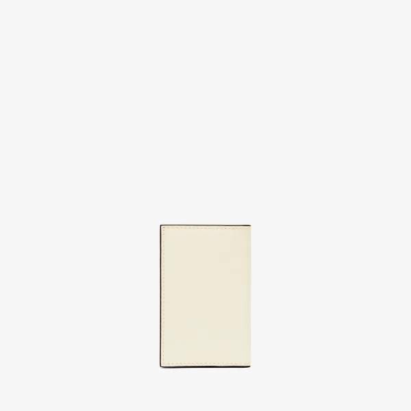 Valextra Card Case Onda in Pergamena White | Wallets & Purses | Coveti