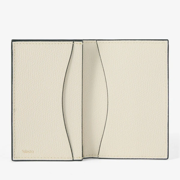 Valextra Card Case Onda in Pergamena White | Cases | Coveti