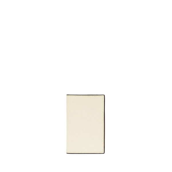 Valextra Card Case Onda in Pergamena White | Cases | Coveti