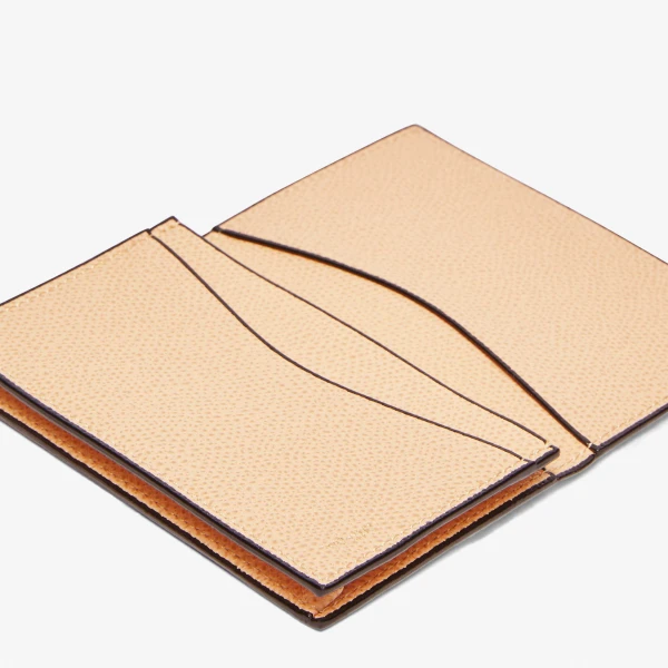 Valextra Card Case Onda in Powder Pink | Wallets & Purses | Coveti