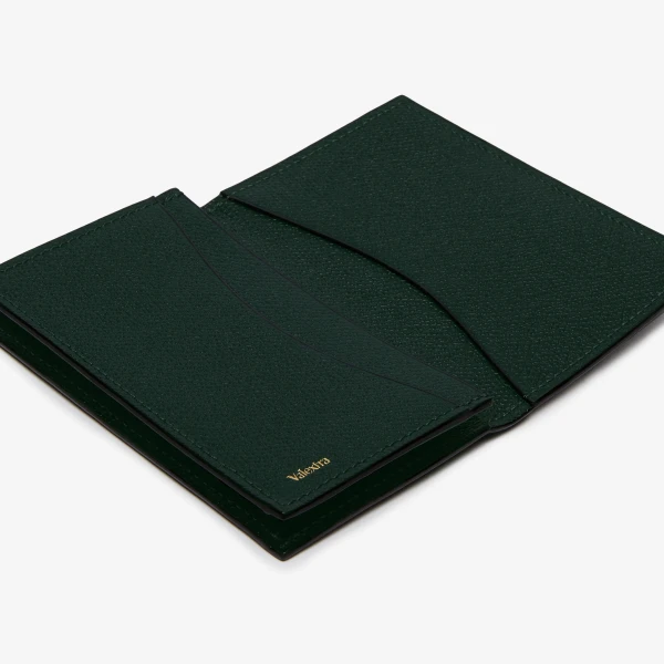 Valextra Card Case Onda in Valextra Green | Cases | Coveti