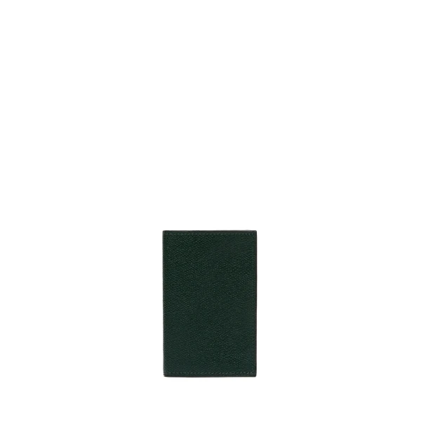 Valextra Card Case Onda in Valextra Green | Cases | Coveti
